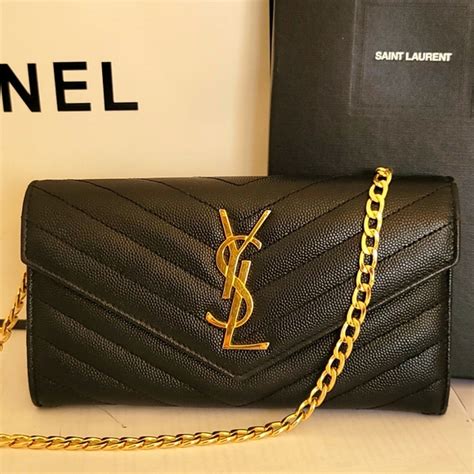 clutch ysl woc matelasse caviar box|YSL Caviar Leather Flap Crossbody Purse Clutch WOC.